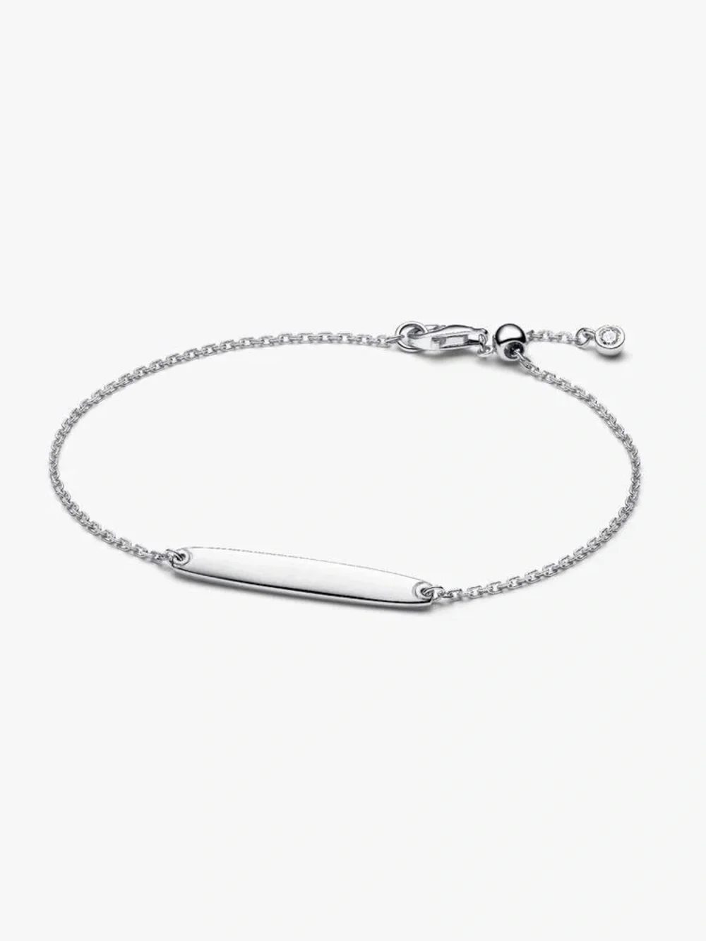 Pandora Engravable Bar Chain Bracelet